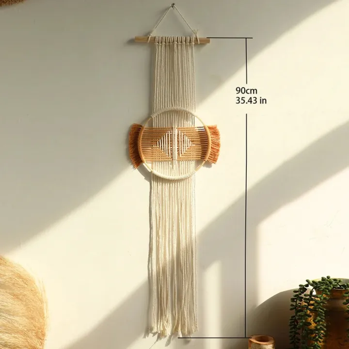 macrame%20wall%20hanging%20Macrame%20Wall%20Hanging%20Boho%20Wall%20Decor%20Handmade%20Brown%20Round%20Wall%20Art%20for%20Home%20Bedroom%20Apartment%20Dorm%20Room%20Christmas%20Decoration%20-%20Image%205