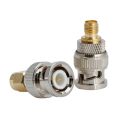 4Pcs BNC To SMA Type Male Female RF Connector Adapter Test Converter Kit Set. 