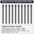 Replacement Tips For Wacom Pro Pen 2 Intuos PTH-660 860 460 Cintiq DTH-W1620 / 1320H Citiq16 Graphic Drawing Tablet Stylus Nibs. 
