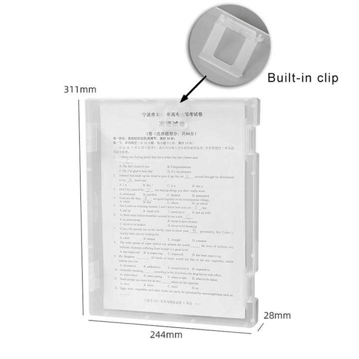 Document Case Plastic Storage Box Document Box File Folder File Case File Box