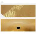 Brass Jazz Drum Crash Cymbal for Beginner Drummers Drum Players Performance 12inch. 