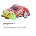 Pull Back Car Plastic Car Children Pull Back Cartoon Toy Car. 