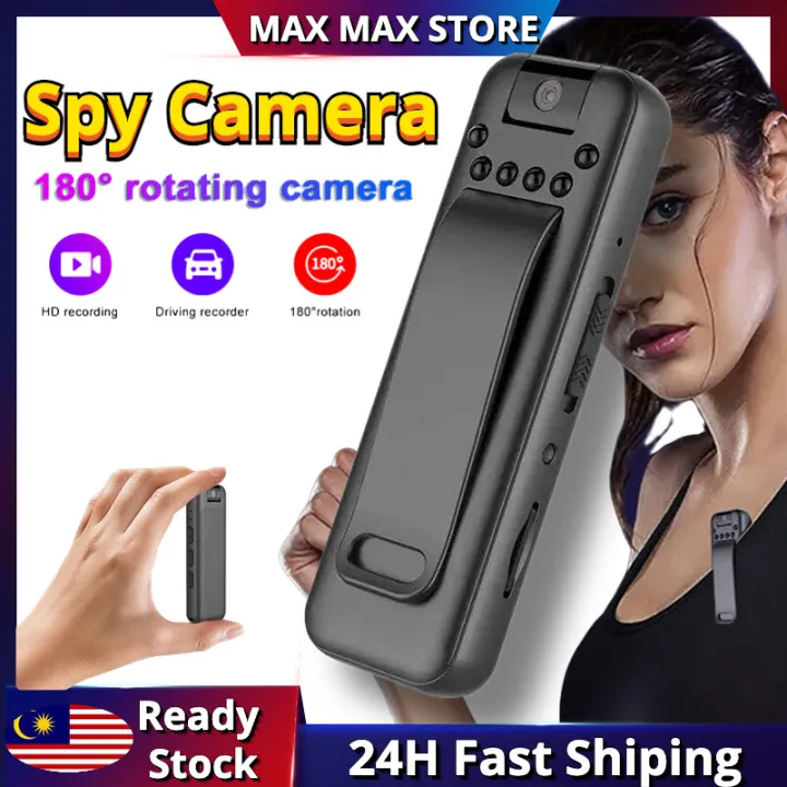 【24H Fast Shiping】Spy camera Mini wireless night vision small policial body cam micro voice video recorder secret police wearable ir bodycam discreet