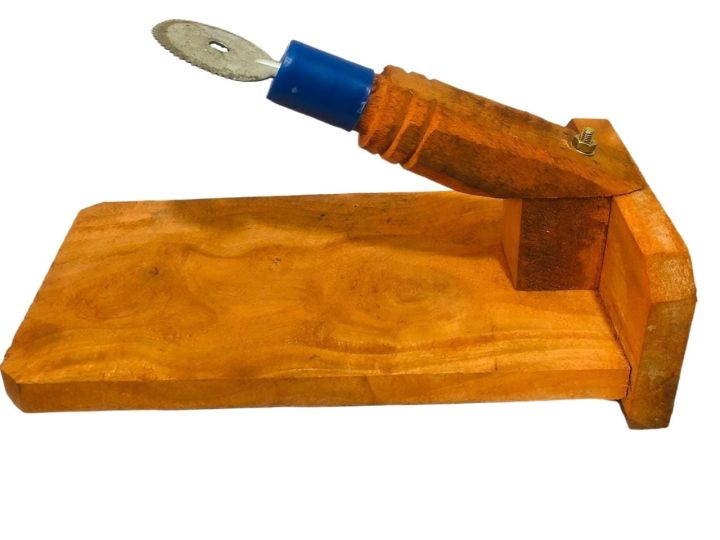 Coconut Scraper Wooden Table Top