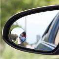 Round Convex Rear View Blind Spot Mirror Cars/Trucks/Vans (1") -Pack of 2, 2 Inch Round HD Glass Convex Rear View Wide Angle Side Mirror Blindspot with Self Adhesive Back. 