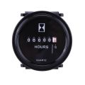 ALLOYSEED 12v 24v 36v Hour Meter for Marine Boat Engine  2" Round Waterproof Gauge. 