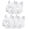 Halloween White Cat Face MaskCustom Fashion Kids Adult Masquerade Cosplay Party Decorations Halloween Fox Mask. 