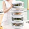 5Pcs Food Storage / 5 Layer Food Storage / 5 Tier Food Storage / Dish Cover / Insulation Food Cover /  Meal Table Dust Cover / Cover /  Leftovers. 