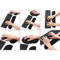 【ALLGOOD】Mouse Pad Mechanical Keyboard Anti Slip Wrist Rest Pad Memory Sponge Set Hand Support For Office Computer Laptop Accessories. 