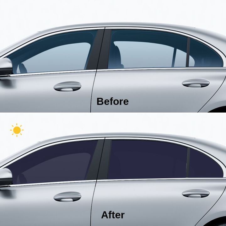 Photochromic Film 70%-25%VLT Window Solar Tint Anti UV Car Buliding Glass Foils Heat Insulation Office