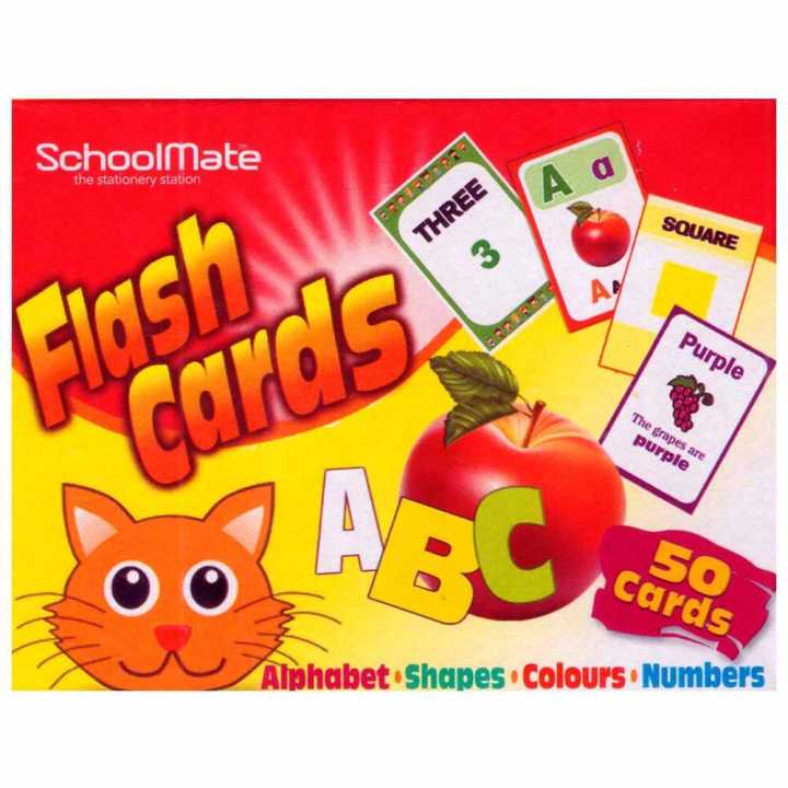 ABC Flash Cards Alphabet, Shapes, Colours, Numbers FL2