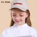 OQ BOGA 4 Colors Fashion Unisex Radiation Protection Anti Blue Light Plastic Oval Frame Computer Glasses Boys Girls Eye Protection Full Rim Eyewear. 