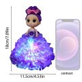 Cute Luminous Doll Led Night Light Kids Toy Led Colorful Lights Gradient Night Light Led Lamp Birthdays Christmas Holiday Gift. 