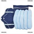 [HOMELIVING] Washable Sanitary Towel Menstrual Pads Reusable Gasket Sanitary Napkin Cotton. 