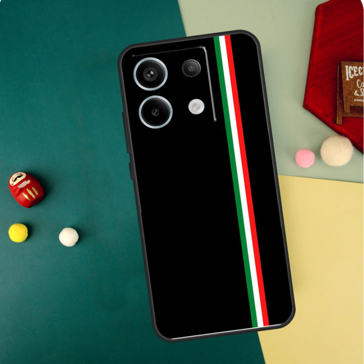 Italian Italy Flag Case For Xiaomi Redmi Note 13 11 8 9 10 12 Pro 12S ...