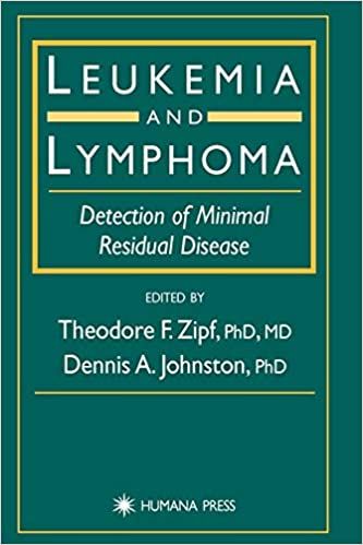 Leukemia and Lymphoma: Detection of Minimal Residual Disease ...