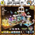 〓Official IP Authorization〓COD〓 Minecraft Village Guardian Building Blocks Model 751234 Ender Dragon Castle Game Toy for Boys 〓COD〓. 