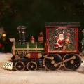 Snowman Christmas Gift Santa Claus Train Santa Claus Music Box Indoor Christmas Decorations Christmas Decorations Christmas Decor Christmas. 