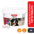 Beaphar Top 10 Multi Vitamin Tablets For Dogs(180 Tablets). 