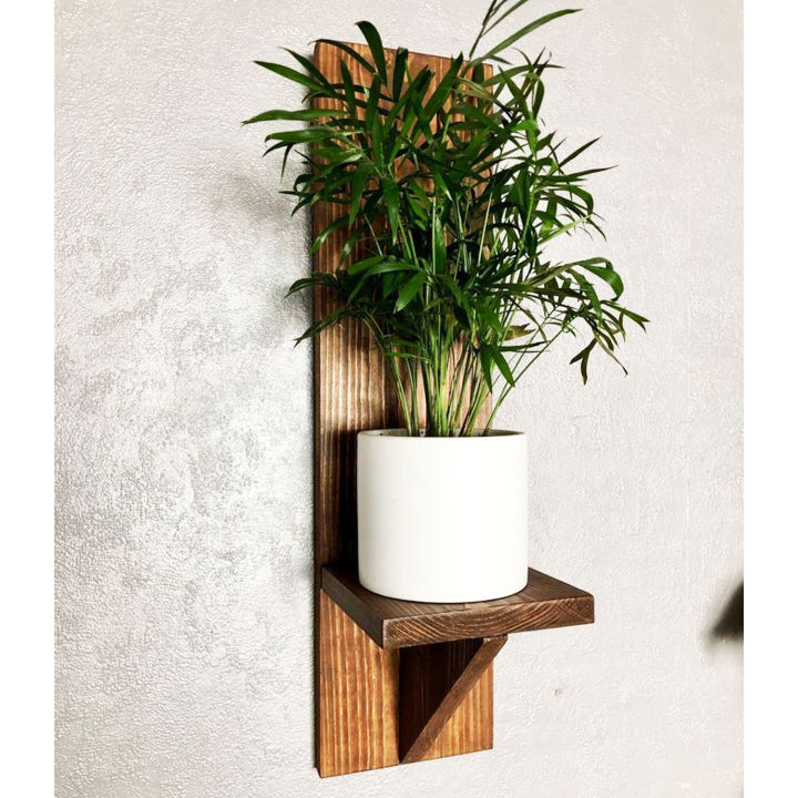 Mr%20Wood-%20Modern%20&%20Stylish%20Wooden%20Wall%20Rack/%20Wall%20Mount%20Plants%20Rack/%20Solid%20Wood%20Candels%20Holder%20-%20Image%202
