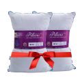 3Q Medium Gel Pillow Duo Pack - Super Soft, Hypoallergenic, Cooling Neck Support, Buy 1 Get 1 Free. 