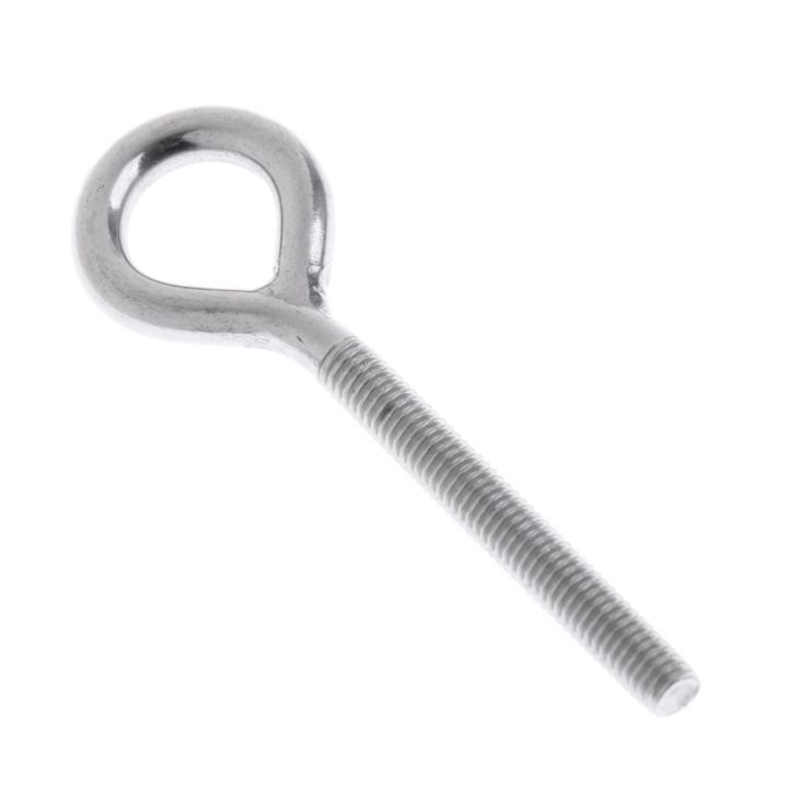 Stainless Steel Eyebolts Welded Eye Long Thread Eye Bolt M5