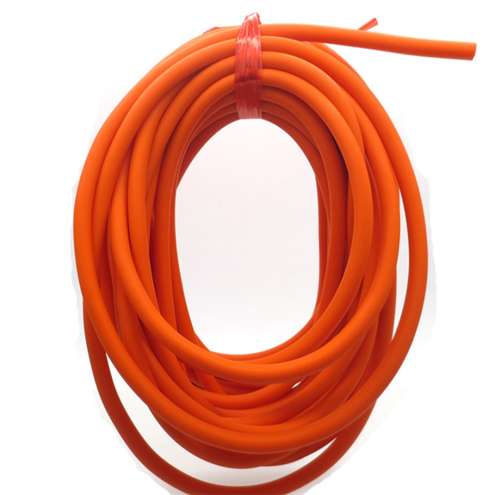 6mm Orange High Elasticity Latex Rubber Band, 10 Meter, Solid Elastic ...