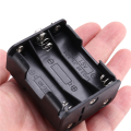 5X Double Side Spring 6 X 1.5 V AA Battery Holder Case Box Black. 