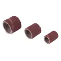 132 Pcs Drum Sanders Set Including 120 Pcs Sanding Bands and 12 Pcs Drum Mandrels. 
