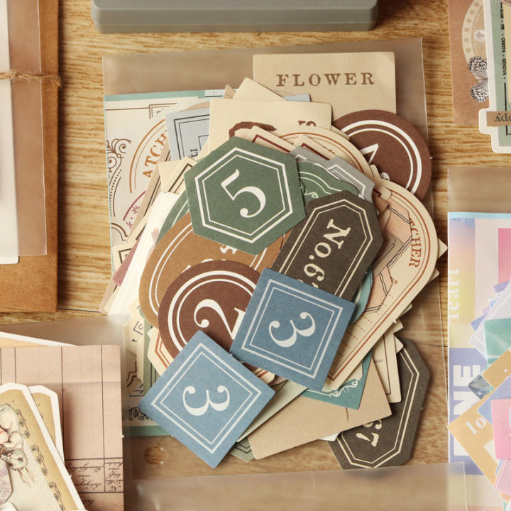 %E3%80%90Worldwide%20Delivery%E3%80%91%20Sweet%20Journal%20100PCS%20Daily%20Life%20Series%20Basic%20Lable%20Material%20Paper%20DIY%20Album%20Journaling%20Planner%20Diary%20Crafts%20Scrapbooking%20-%20Image%205