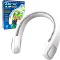 Arctic Air Freedom Personal Air Cooler - Portable 3-Speed Neck Fan, Hands-Free Wearable Design, Lightweight, Cordless And Rechargeable. 