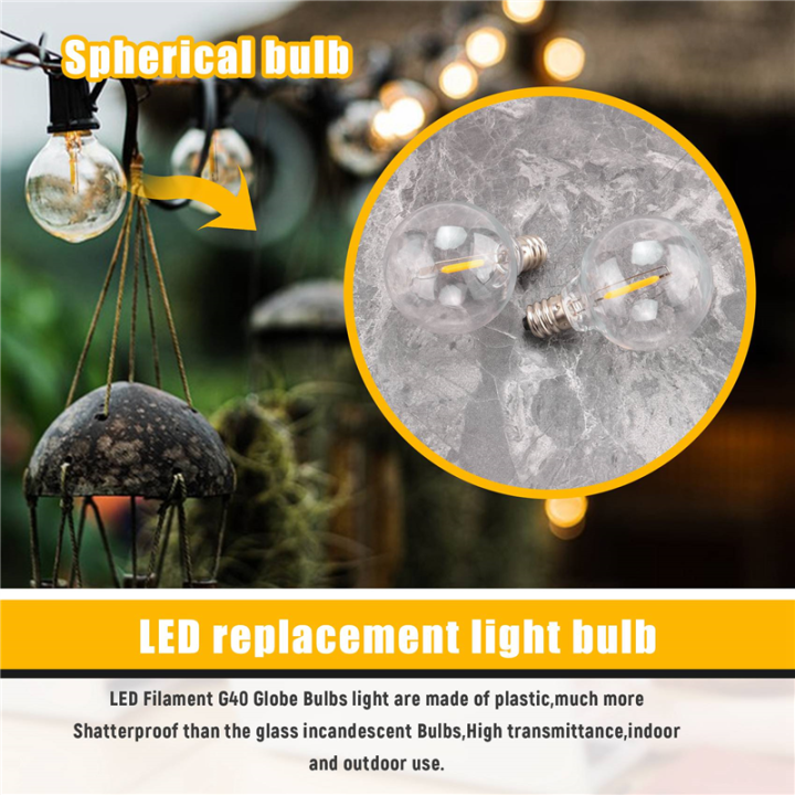 6Pcs%20G40%20Led%20Replacement%20Light%20Bulbs,%20E12%20Screw%20Base%20Shatterproof%20LED%20Globe%20Bulbs%20for%20Solar%20String%20Lights%20Warm%20White%20-%20Image%202