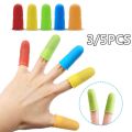 Silicone Anti-slip For Cooking High Temperature Resistant Anti-cut Finger Caps Fingers Cover Finger Protector Kitchen Tools. 
