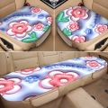 Small Flower Four Seasons Universal New Sitting Cushions Seat Cushions Car Seat Cushion Easy to Care Expansion Short Velvet Taxi Car Special. 