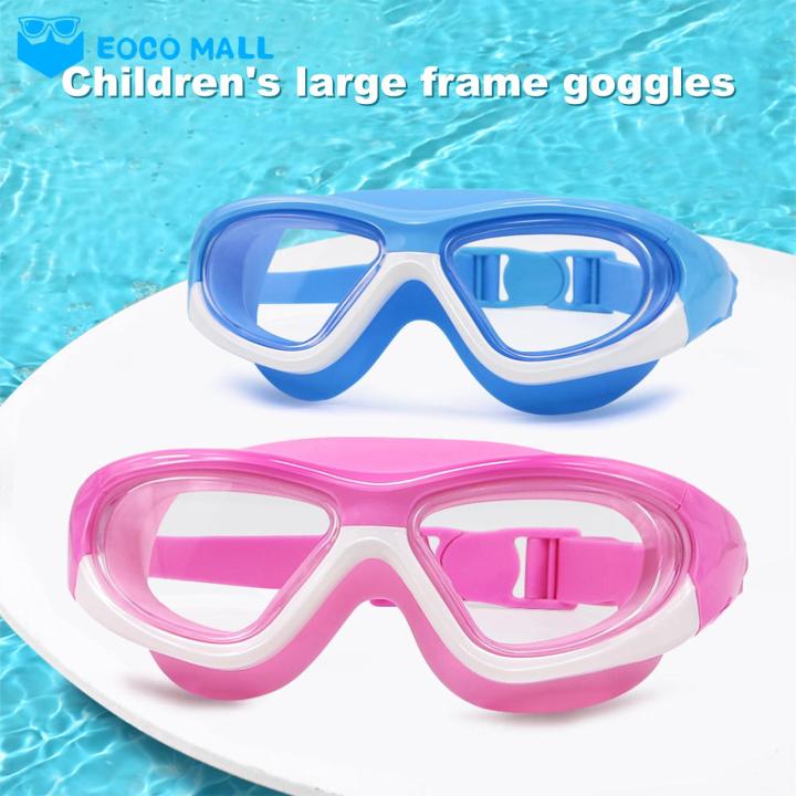 Kids Swimming Goggles Comfortable Clear View Pool Goggles