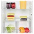 IKEA PRUTA Food container,  transparent, yellow  03 pack. 