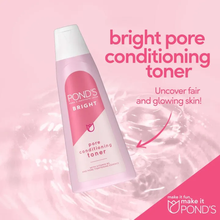 Pond's%20Bright%20Beauty%20Pore%20Conditioning%20Toner%20with%20Niacinamide%20and%20Sunscreen%20to%20Minimize%20Pores%20100ml%20-%20Image%203