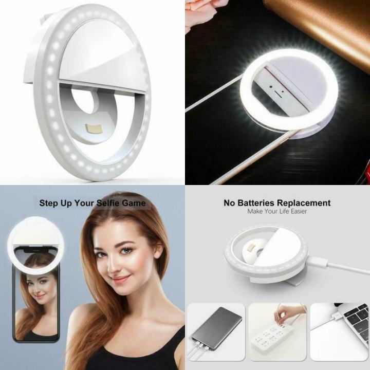 Selfie%20Ring%20Light%20with%20Tripod%20Stand%20&%20Cell%20Phone%20Holder%20for%20Live%20Stream/Makeup,%20UBeesize%20Mini%20Led%20Camera%20Ringlight%20for%20YouTube%20Video/Photography%20Compatible%20with%20iPhone%20Xs%20Max%20XR%20Android%20Upgraded%20-%20Image%203