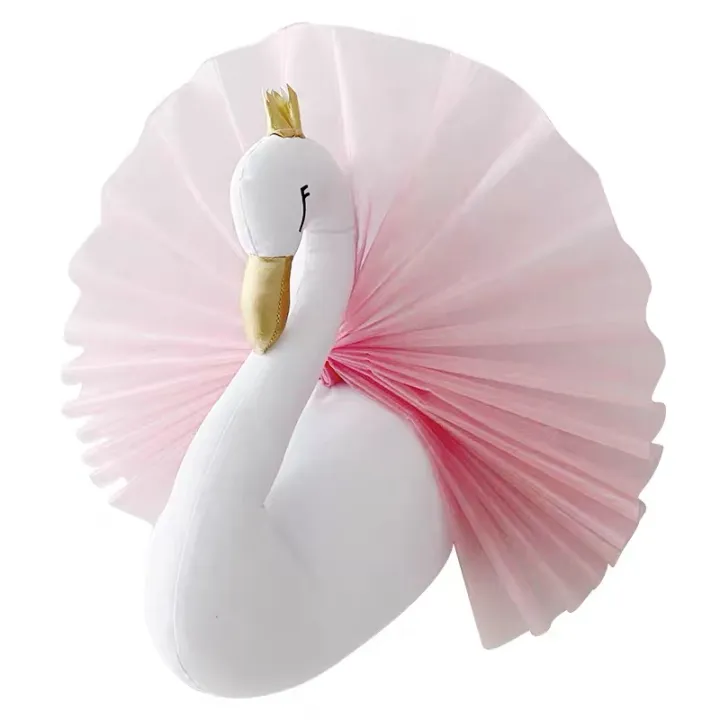 New%203D%20Handmade%20Pendant%20Crown%20Swan%20Children%20Christmas%20Animal%20Head%20Wall%20Decor%20for%20Kids%20Room%20Birthday%20Gift%20Children's%20Room%20Decor%20-%20Image%206