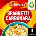 Schwartz Spaghetti Carbonara Recipe Mix 32g (UK). 