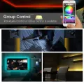Auoyo LED Strip Lights RGB LED Lights String Lighting Flexible Strip Light APP Music Control Lamp Outdoor IP65 Waterproof Indoor Hotel TV Background Christmas Home Party Birthday Decoration 2M/5M. 