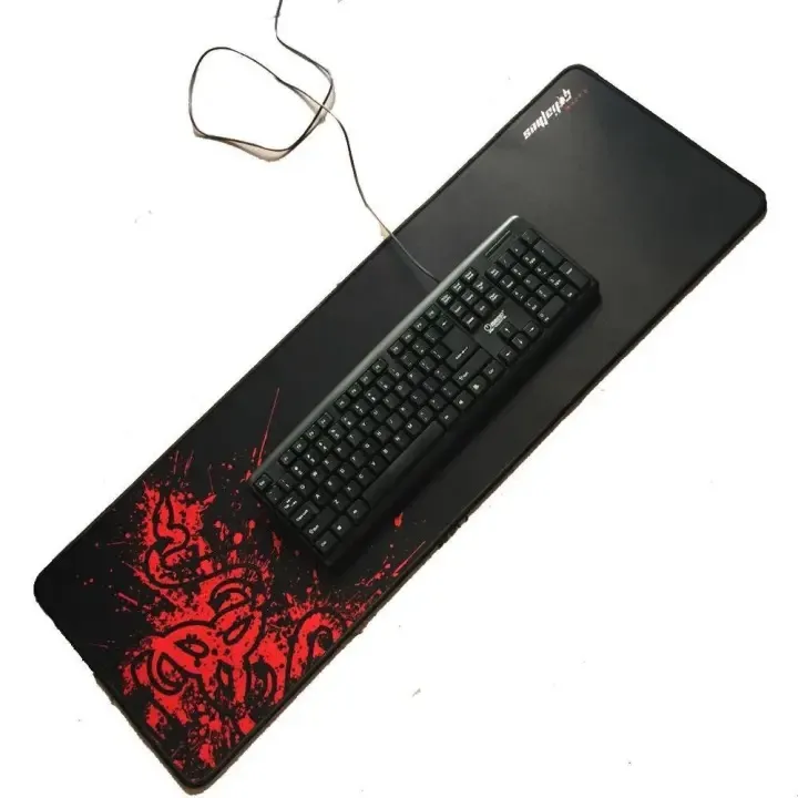 Razer%20Goliathus%20Gaming%20Mouse%20Pad%20670mm%20X%20290mm%20Red%20Logo%20-%20Image%202