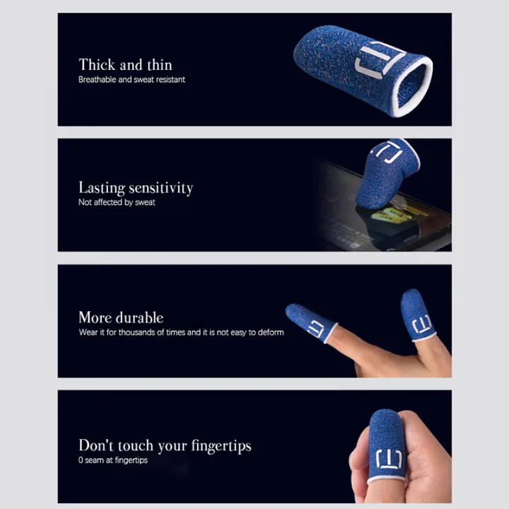 1/10%20Pair%20Finger%20Glove%20Fingertips%20Cot%20For%20PUBG/PS5/PS4%20Swtich%20Game%20Press%20Touch%20Screen%20Gaming%20Sleeve%20Phone%20Gaming%20Accessories%20-%20Image%205