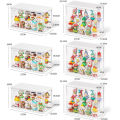 anime figure Blind box, figure storage, display shelf ornaments, bubble mart display box, Lego doll storage box, transparent acrylic Action Figures. 