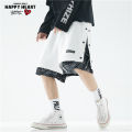 Charles Peach Heart Shorts for Men Sports Fashion Loose Paisley Two-Piece Breasted Summer Leisure Cropped Pants. 
