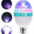 RGB Disco Light DJ Light LED 3W RGB LED Crystal Rotating Light Bulb Xmas Party DJ Disco. 