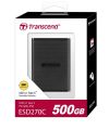 Transcend 500GB Extrernal SSD Portable Solid State Drive. 