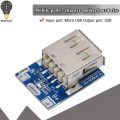 5V Lithium Battery Charger Step Up Protection Board Boost Power Module Micro USB Li-Po Li-ion 18650 Power Bank Charger Board DIY. 