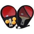 Table Tennis Racket Bag High Quality Oval Shaped Handbag Racket Box Hard Waterproof Portable Sports Racket Bag. 