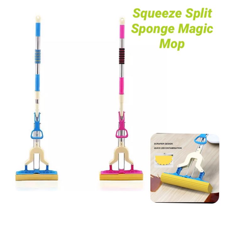 Sponge%20mop%20floor%20cleaning%20adjustable%20magic%20mop%20-%20Image%203